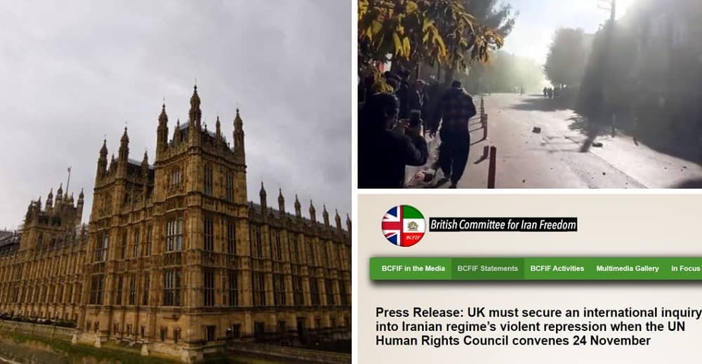 BCFIF called an inquiry into the Iranian regime’s violence against protesters.