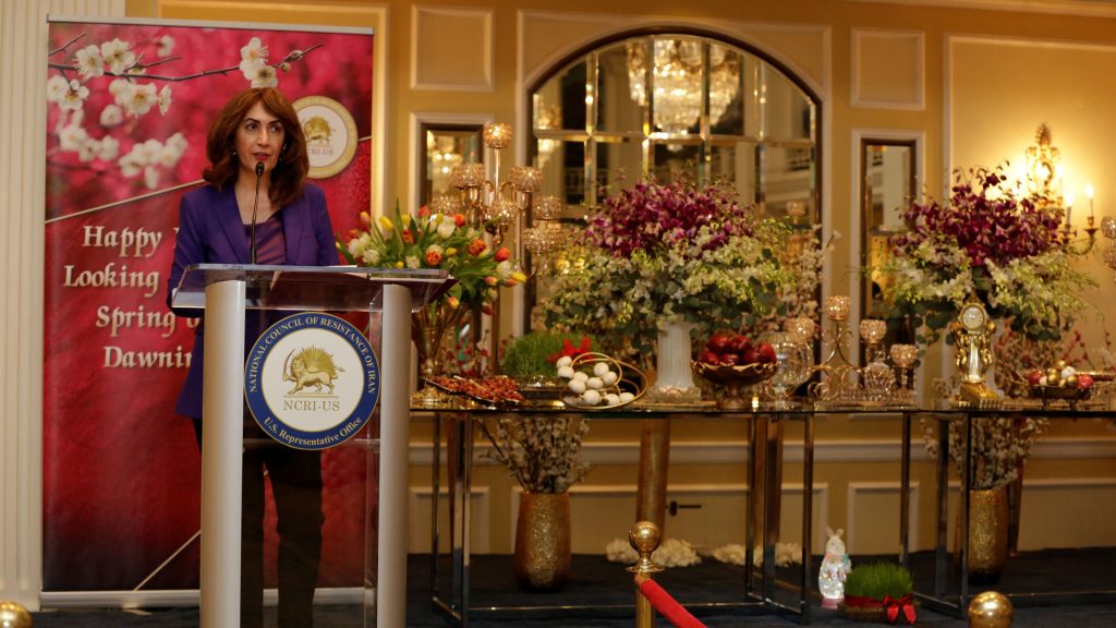 the U.S. Representative Office of the National Council of Resistance of Iran (NCRI-US) celebrated the advent of Iranian New Year, Nowruz